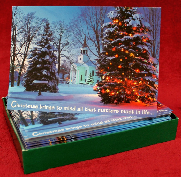 Abbey Press 53053 Christmas Cards Christmas Brings to Mind All That Matters Most in Life