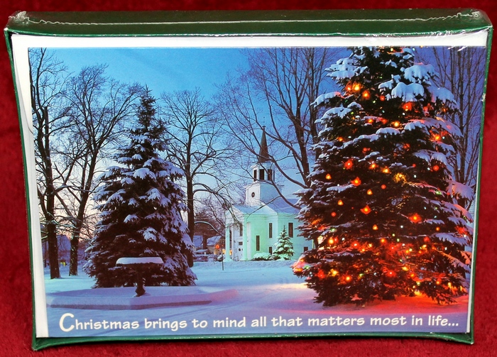 Abbey Press 53053 Christmas Cards - Christmas Brings to Mind All That Matters Most in Life... ...and we realize that the things which matter most aren't really -things- at all.  Blessings to you and all who have a special place in your heart.