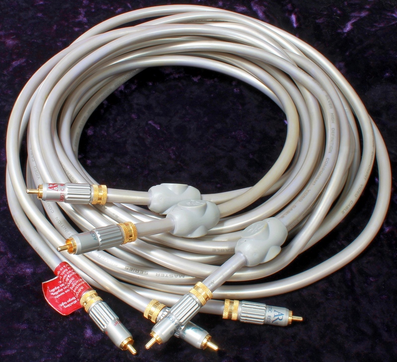 AR - Acoustic Research Master Series Silver High Definition Component Video Cables (3) - 12' Length