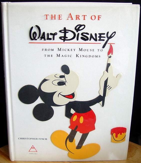 The Art of Walt Disney From Mickey Mouse to the Magic Kingdom - 1973 First Edition