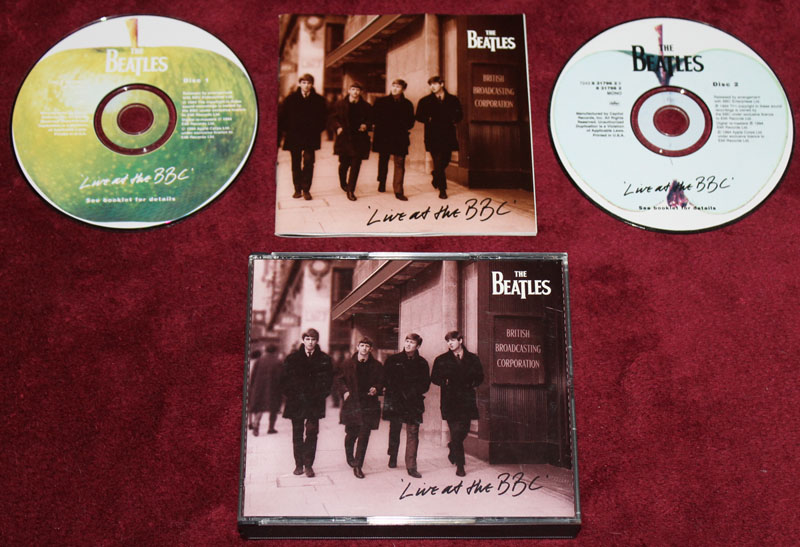 The Beatles Live at the BBC Original Album on 2 CDs 1994 Mono UPC 724383179626