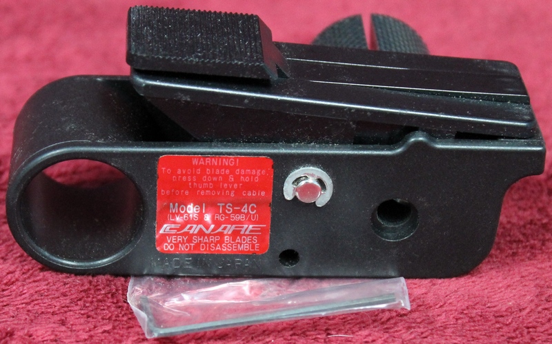 CANARE COAXIAL CABLE STRIPPER TS-4C