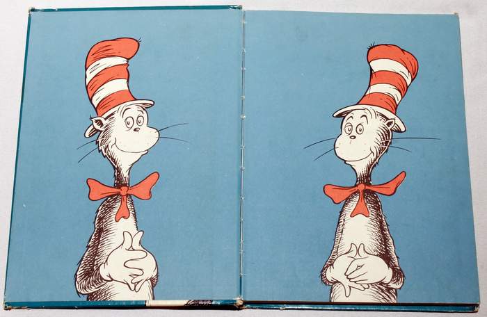 The Cat in the Hat First Edition 1957 Dr. Seuss Hard Cover