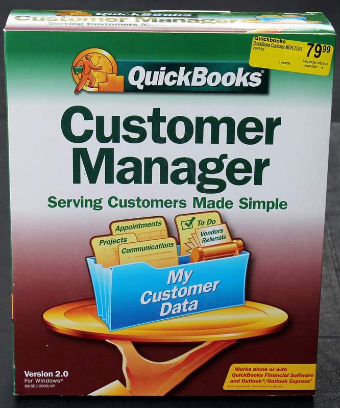 QuickBooks Customer Manager for Windows Version 2.0