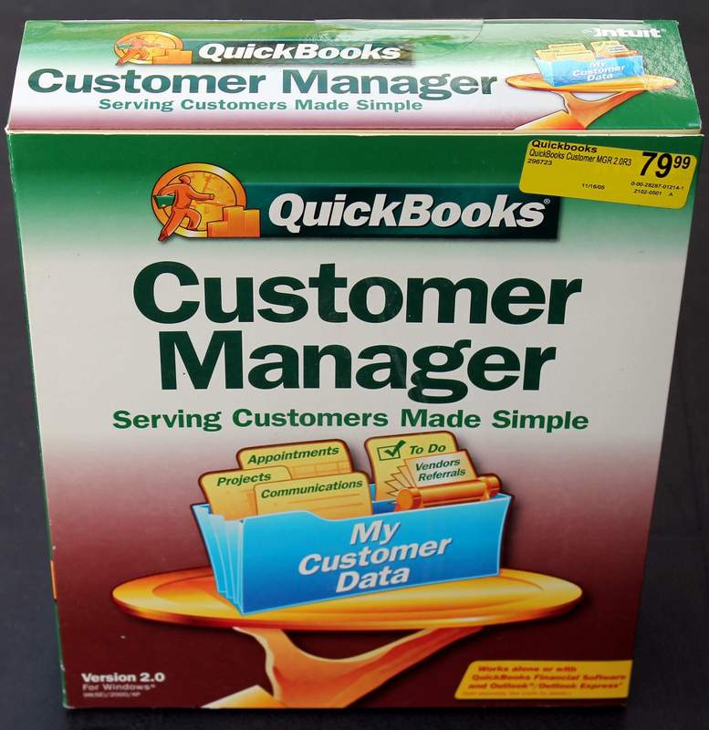 QuickBooks Customer Manager for Windows Version 2.0