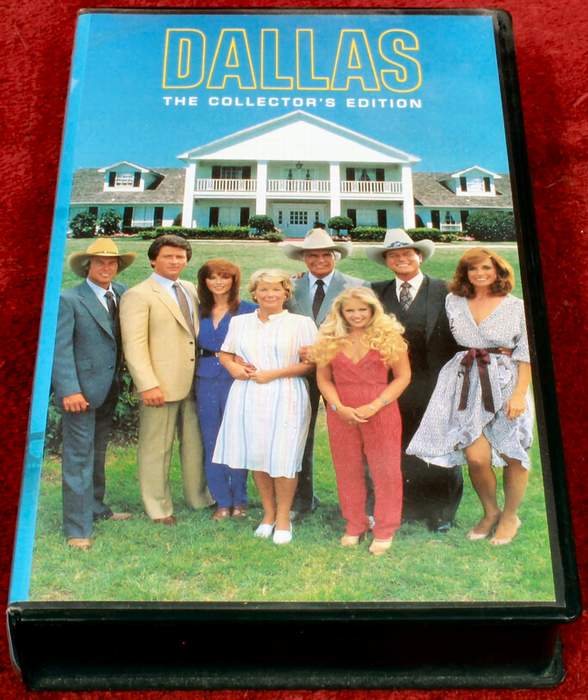 DALLAS The Collector's Edition Columbia House VHS Spy in the House - Wind of Vengeance