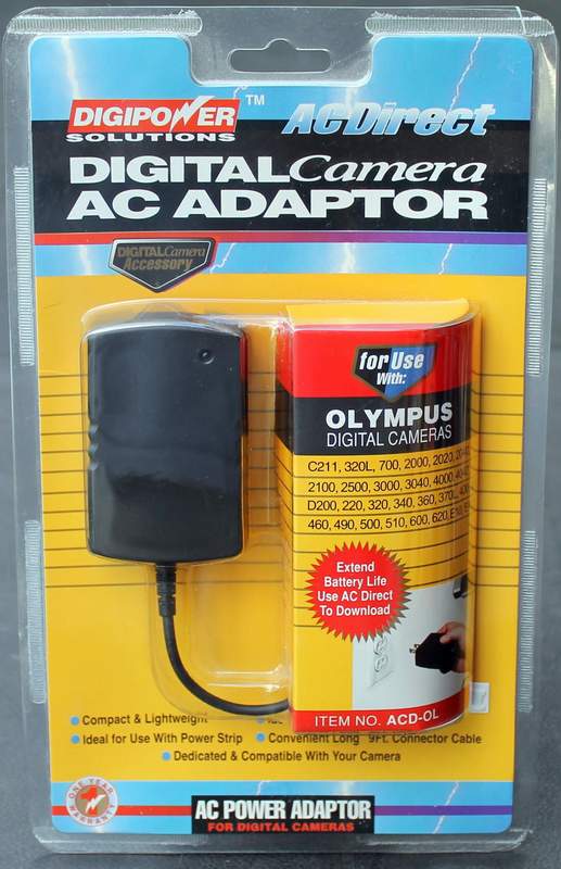 DIGIPOWER ACD-OL AC Adaptor Power Supply for Select Olympus Digital Cameras