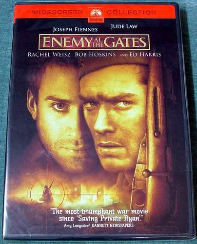 Enemy at the Gates DVD Brand New Sealed in Shrink-Wrap