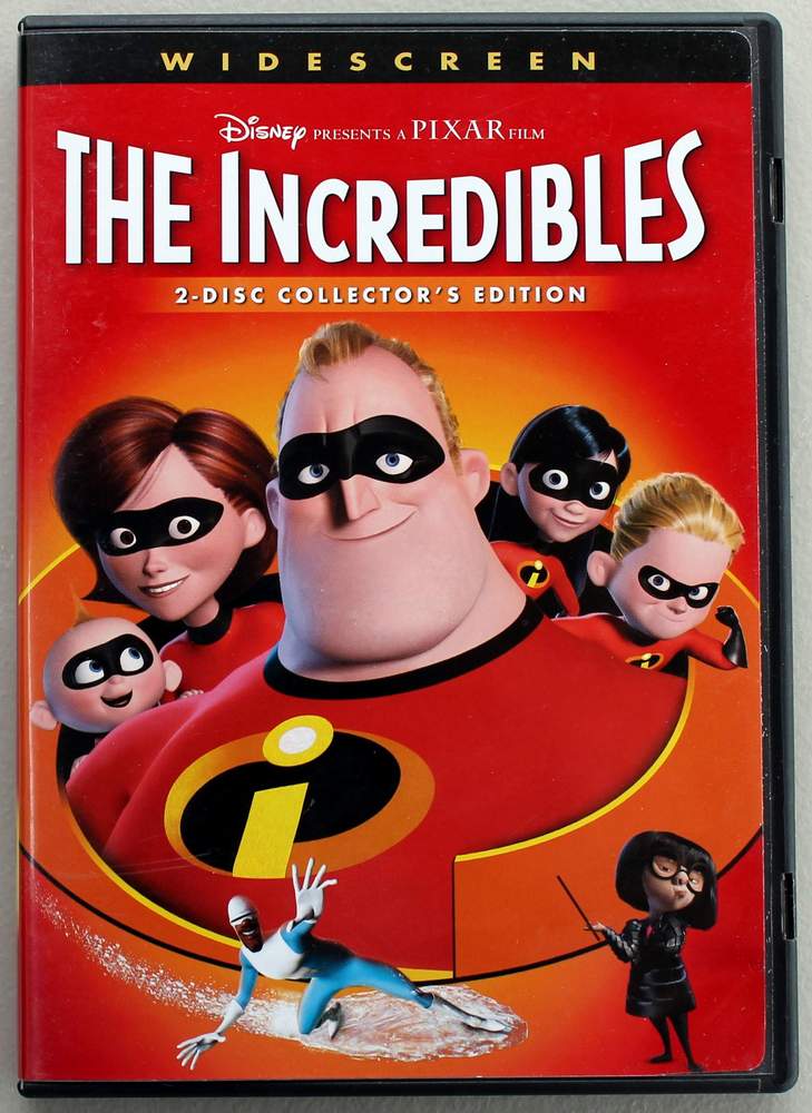 Disney Pixar Film The Incredibles Widescreen 2 Disc Collector S Edition 2005 Dvd