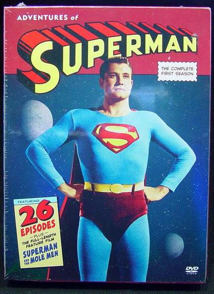 The Adventures of Superman The Complete First Season Deluxe 5-Disc DVD Set with exciting extras