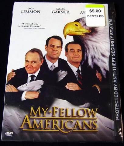 My Fellow Americans DVD Video Brand New - Sealed in Factory Shrink-Wrap - Actors: Jack Lemmon, James Garner