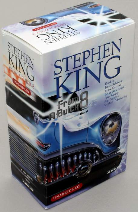 FROM A BUICK 8 by Stephen King - 10 Cassette Audiobook