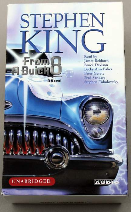 FROM A BUICK 8 by Stephen King - 10 Cassette Audiobook