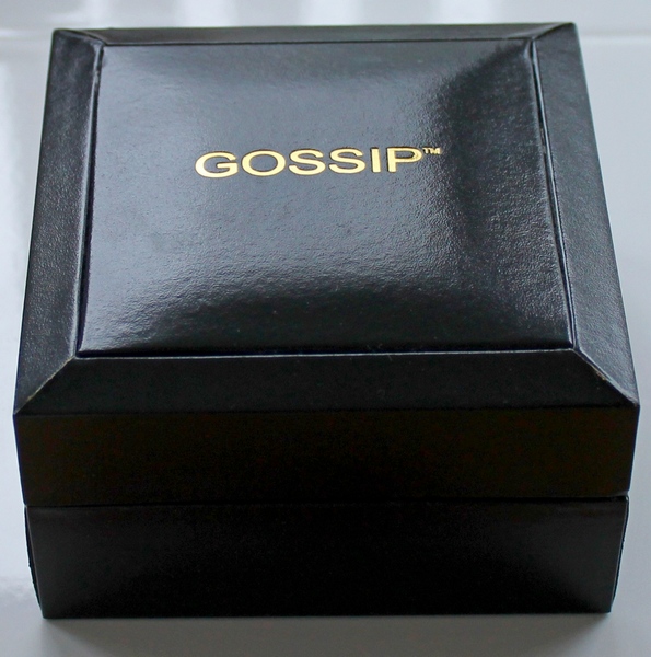 Black and Gold Gossip Watch Case