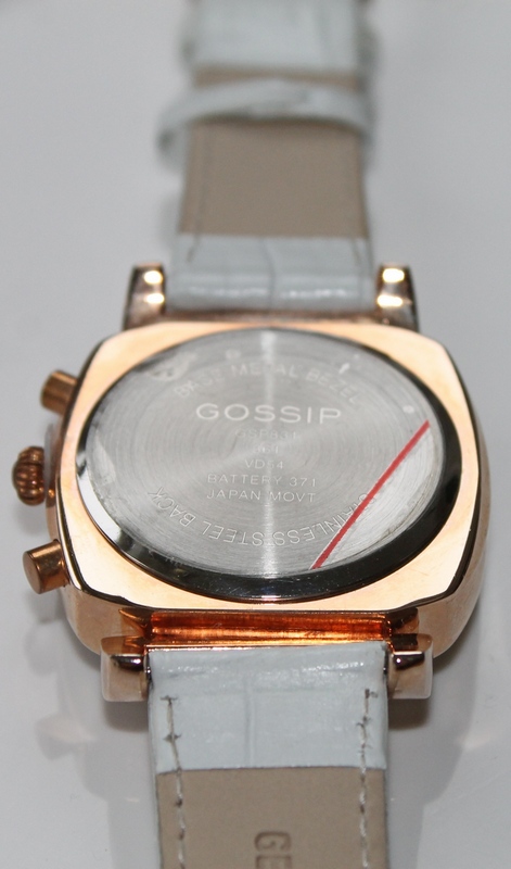 Gossip Rosetone, Multi Function, Leather Strap Watch