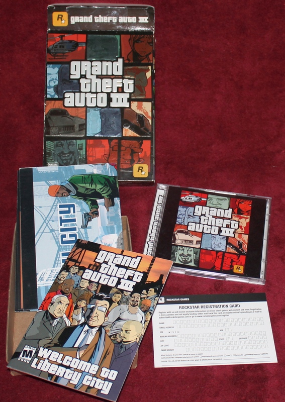 Grand Theft Auto III (PC, 2002) Computer Video Game COMPLETE