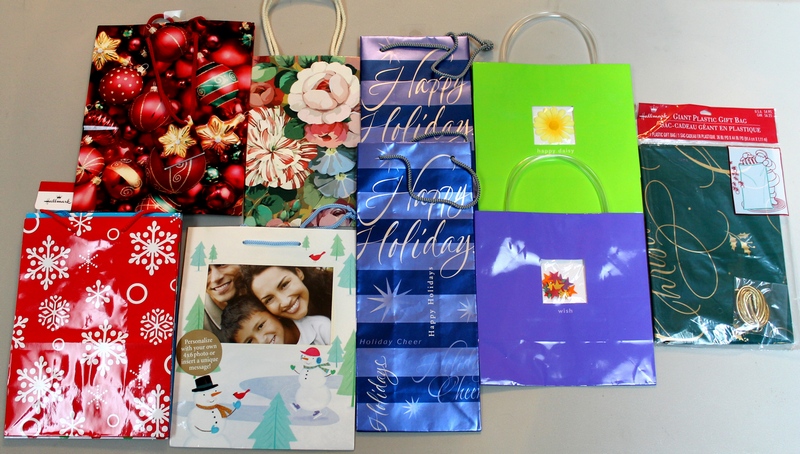 Lot of 13 assorted Hallmark Gift Bags - Sizes Vary