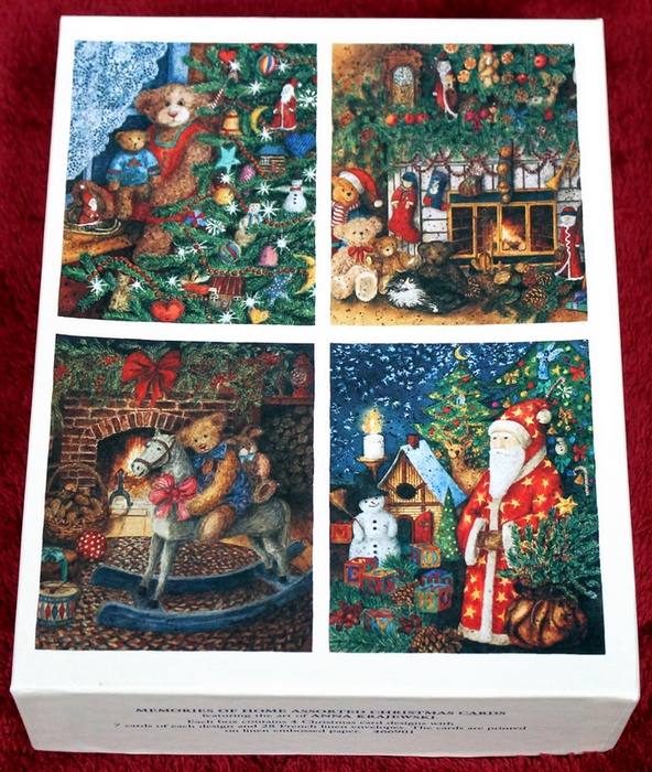 28 LANG Memories of Home Assorted Christmas Cards featuring the art of Anna Krajewski 1997