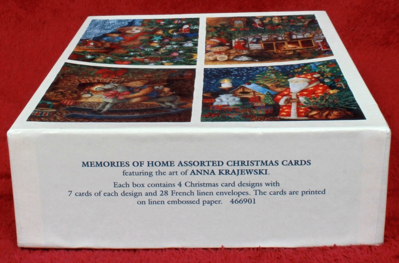 28 LANG Memories of Home Assorted Christmas Cards featuring the art of Anna Krajewski 1997