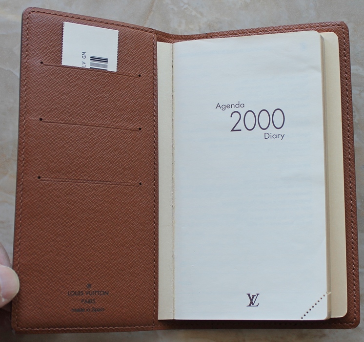 Louis Vuitton R20503 Monogram Agenda / Diary With guilt-edge pages
