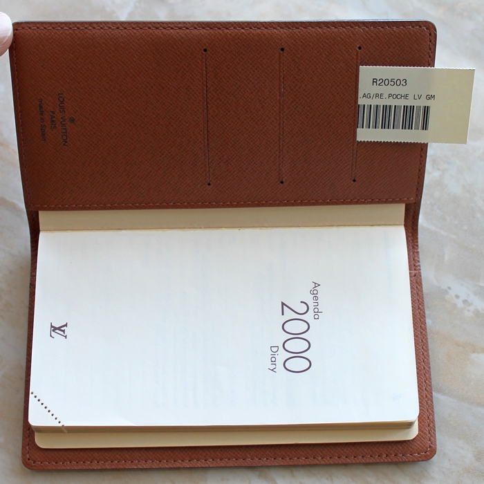 Louis Vuitton R20503 Monogram Agenda / Diary