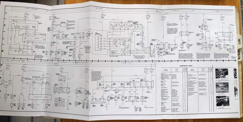 Mercedes-Benz Electrical Troubleshooting Service Manual for Passenger Cars 1975-1979 - full of fold-out electrical diagrams