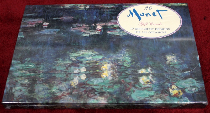Monet Masterworks Notecards - Gift cards - Brand New Sealed in shrink-wrap