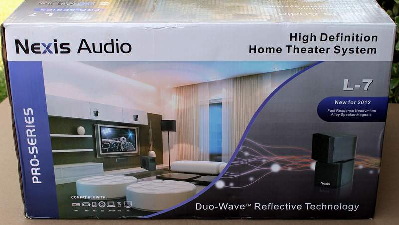 Nexis Audio L-7 Home Theater Surround Sound Speaker System