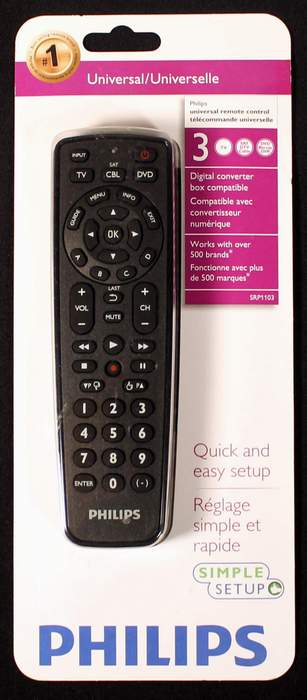 Philips Universal Remote SRP1103/27