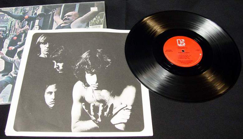 The Doors Strange Days LP on Elektra EKS-74014 SIDE 1