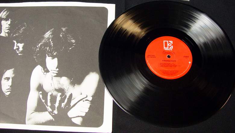 The Doors Strange Days LP on Elektra EKS-74014 SIDE 2