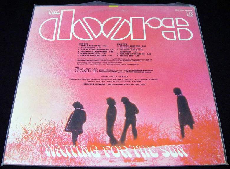 THE DOORS - Vinyl LP - WAITING FOR THE SUN, EKS-74024 STEREO
