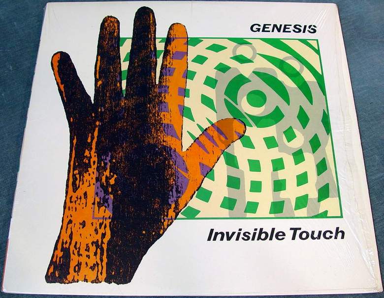 Genesis Invisible Touch Atlantic A1-81641 Vinyl Near Mint Virtually no scratches with Orig Sleeve