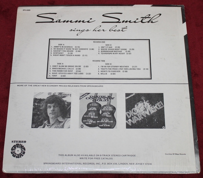 Sammi Smith Sings Her Best - Deluxe 2 Record Set - New Sealed Unopened