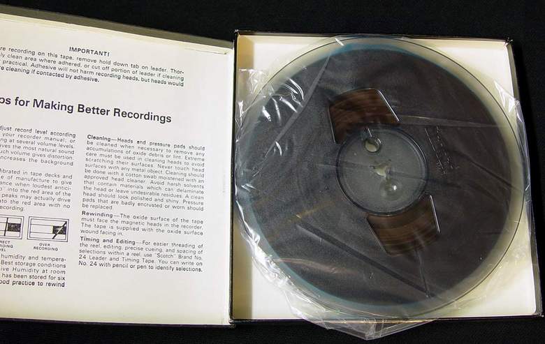 Scotch 7 inch High Quality Quadraphonic CD-4 Tape Reel 1/4 inch Recording Tape