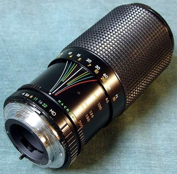 Sears 80-200mm 1:4.0 Multicoated Auto Zoom Camera Lens