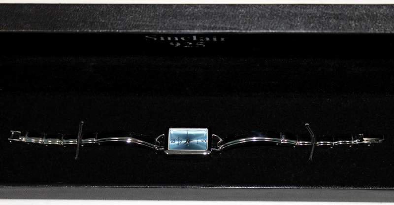 Sinclair 925 Sterling Link Watch and Bracelet