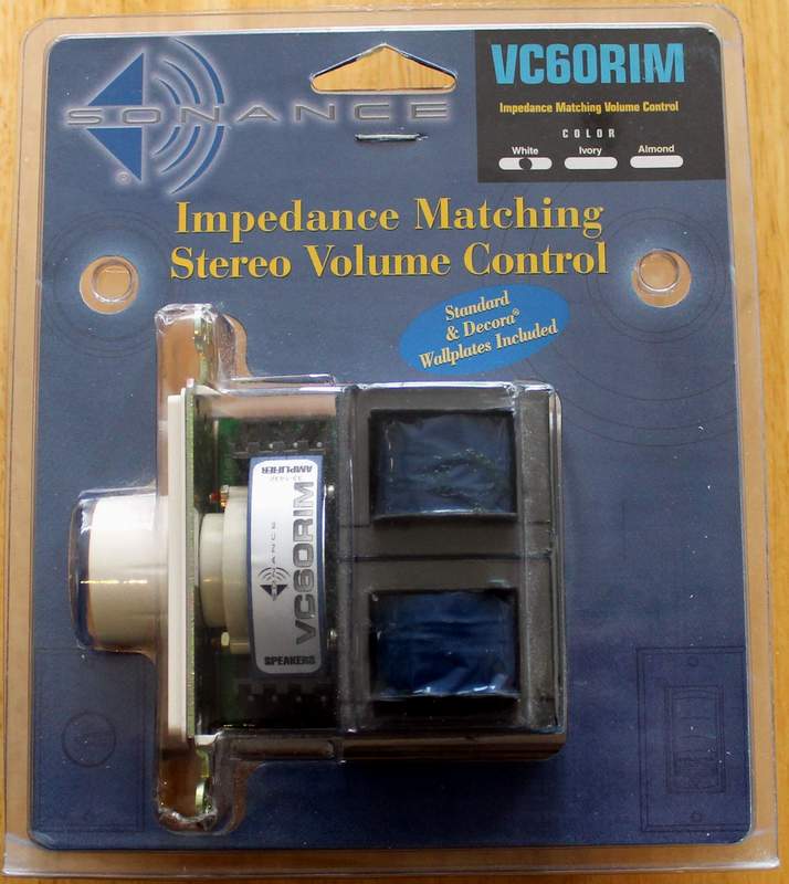 Sonance VC60RIM Impedance Matching Volume Control - White