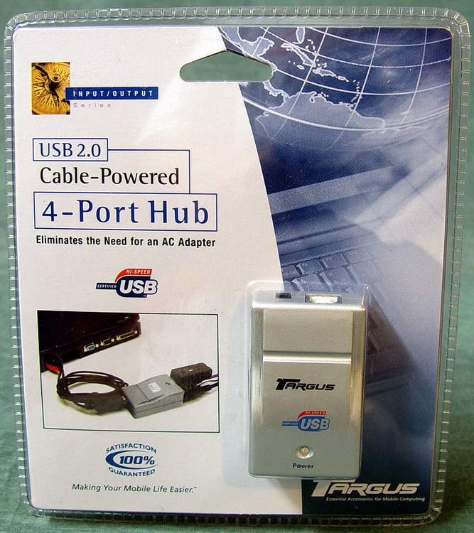 Targus PAUH210U USB 2.0 4-Port Hub