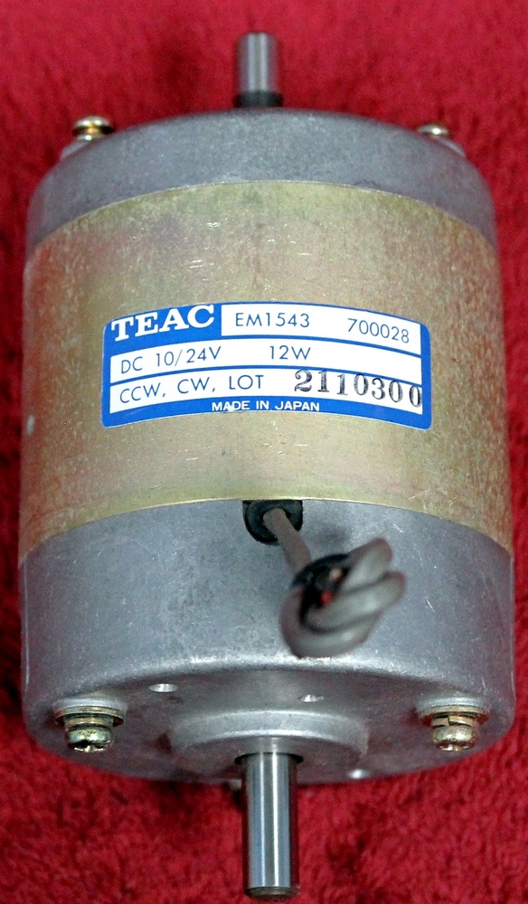 1 ONLY OF 6 REWIND TAKE UP MOTOR FOR TEAC TASCAM 32 2 34 4 EM1543 GUARANTEED 
