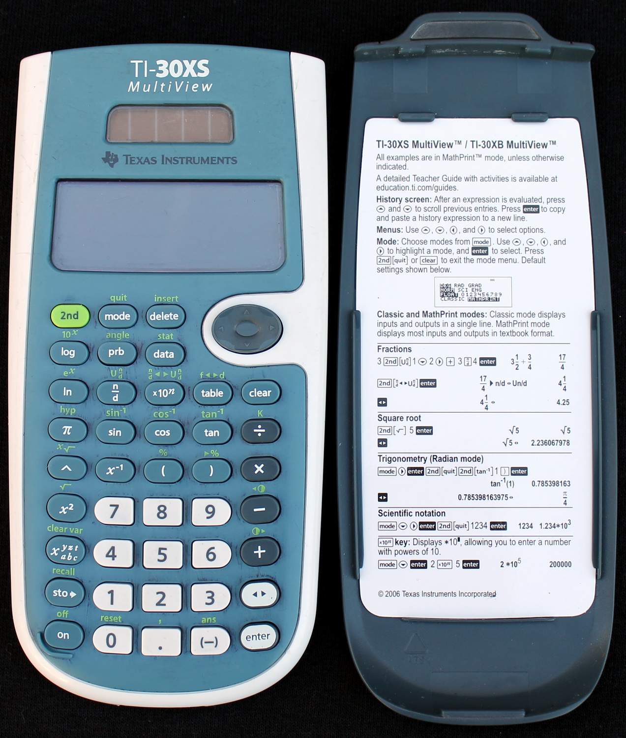 how-to-use-a-ti-30xs-multiview-calculator-tutorial-pics