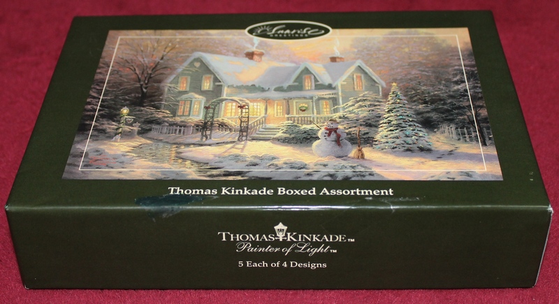 Thomas Kinkade Boxed Assortment - 20 Christmas Cards & Envelopes Sunrise Greetings