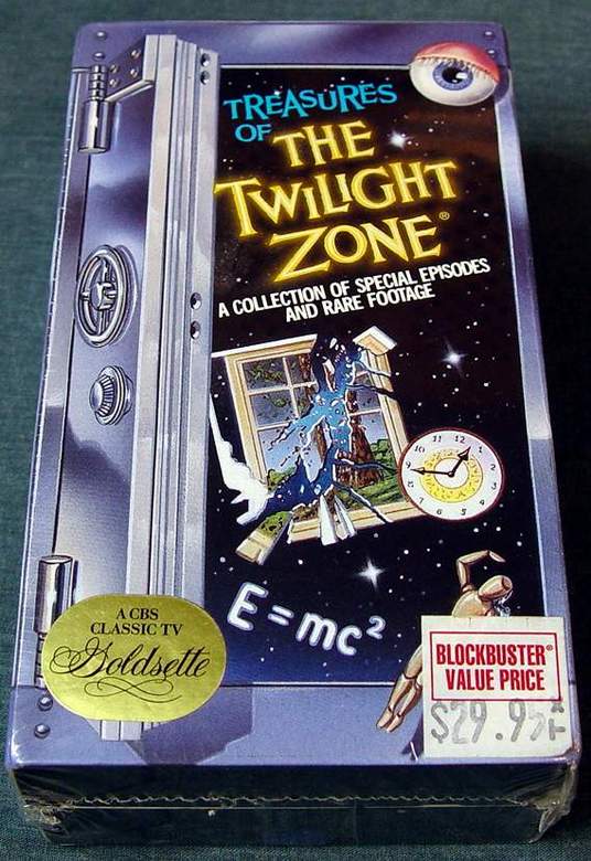 Treasures of the Twilight Zone a Collection of Special Episodes and Rare Footage