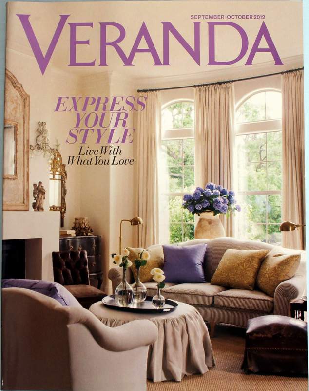 VERANDA Magazine, September - October 2012 issue