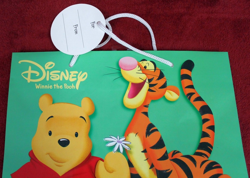 Disney Winnie-the-Pooh, Tigger, Eeyore, Piglet, Rare, Out-of-Print Gift Shopping Bag