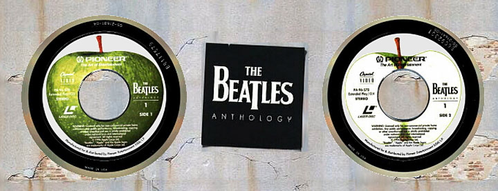 The Beatles Anthology 8 Laserdisc Slipcase Boxed Set