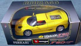 1995 Ferrari F50 Hard-Top Bburago Excel Line #3382 Die Cast 1:18 Scale