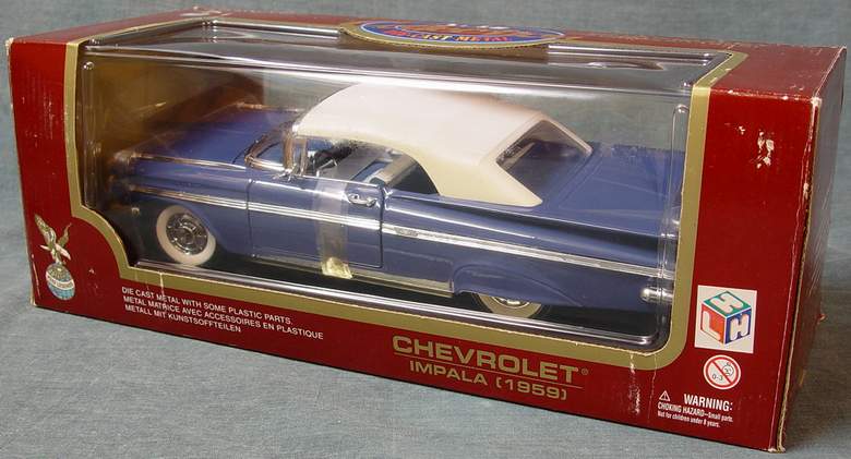 1959 Chevrolet Impala Convertible Road Legends 1:18 Scale Diecast