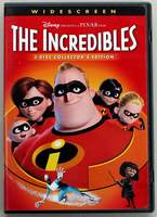 The Incredibles - a Disney PIXAR Film, Widescreen 2-Disc Collector's Edition 2005 DVD