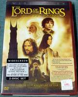 The Lord of the Rings The Two Towers 2-Disc Widescreen DVD Set Brand New Sealed in Shrink-Wrap
